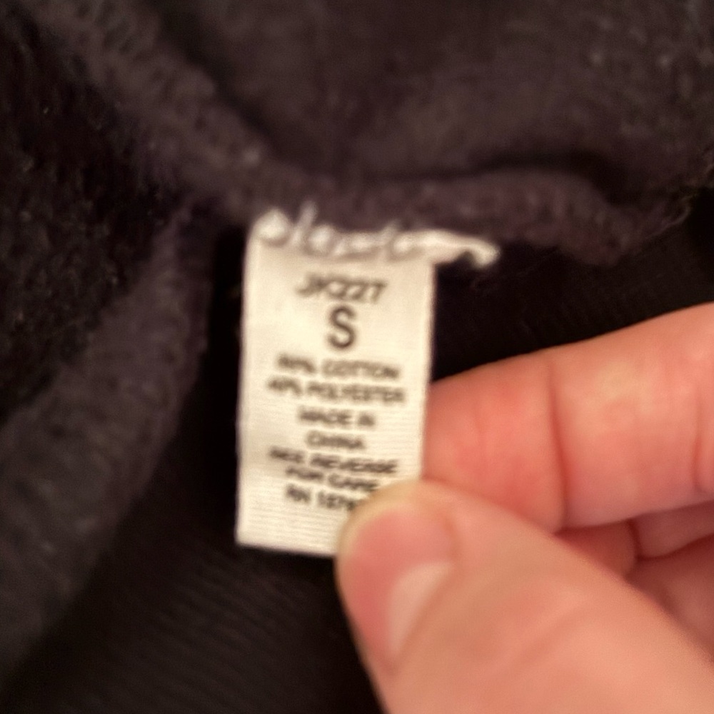 Reflex Black Zip-Up Hoodie - Picture 4 of 4